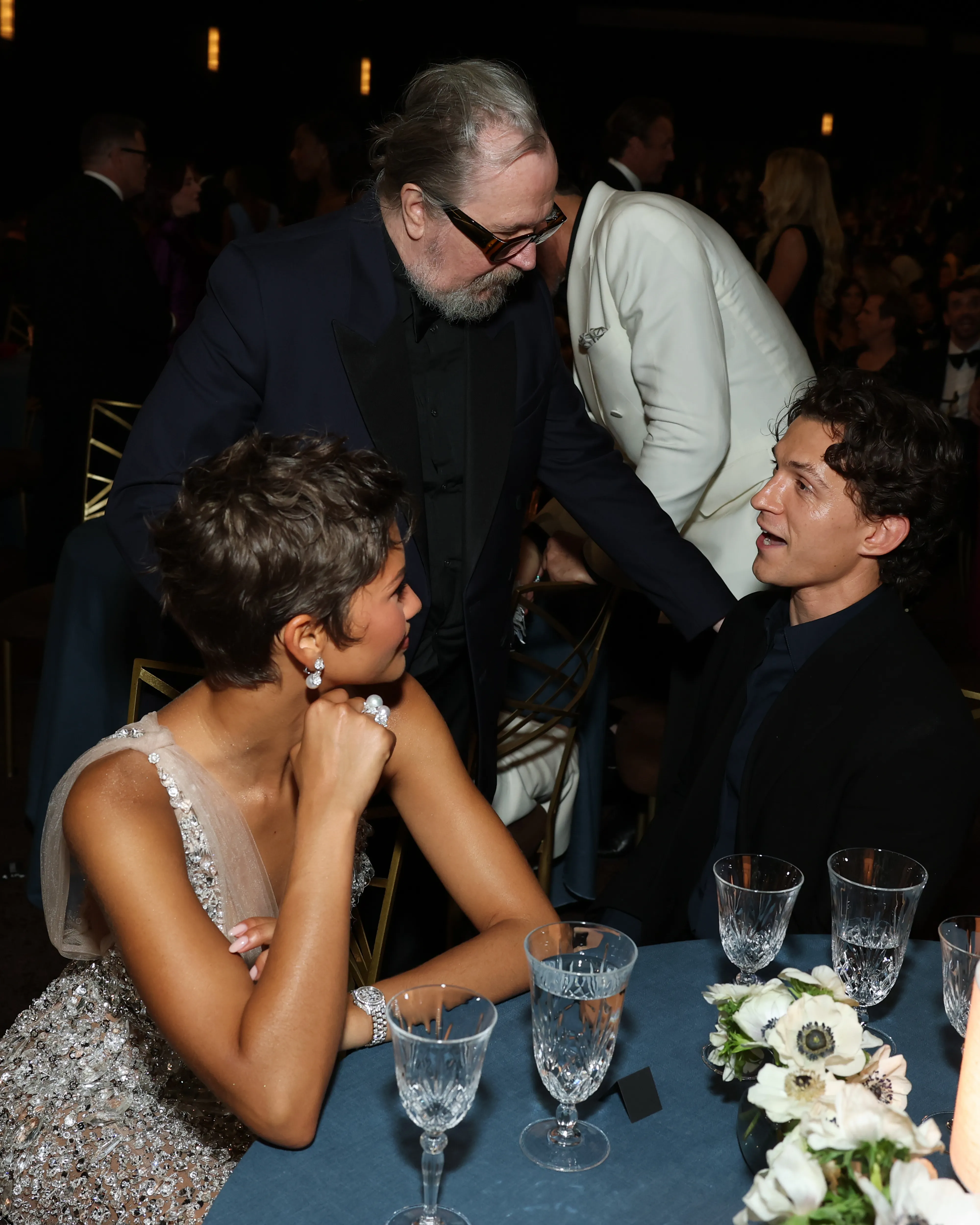 Zendaya, Gary Oldman, and Tom Holland at the 78th Primetime Emmy Awards.