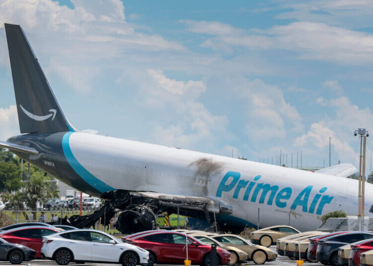 Amazon Suspends Flights With Airline Whose Plane Crashed in Miami