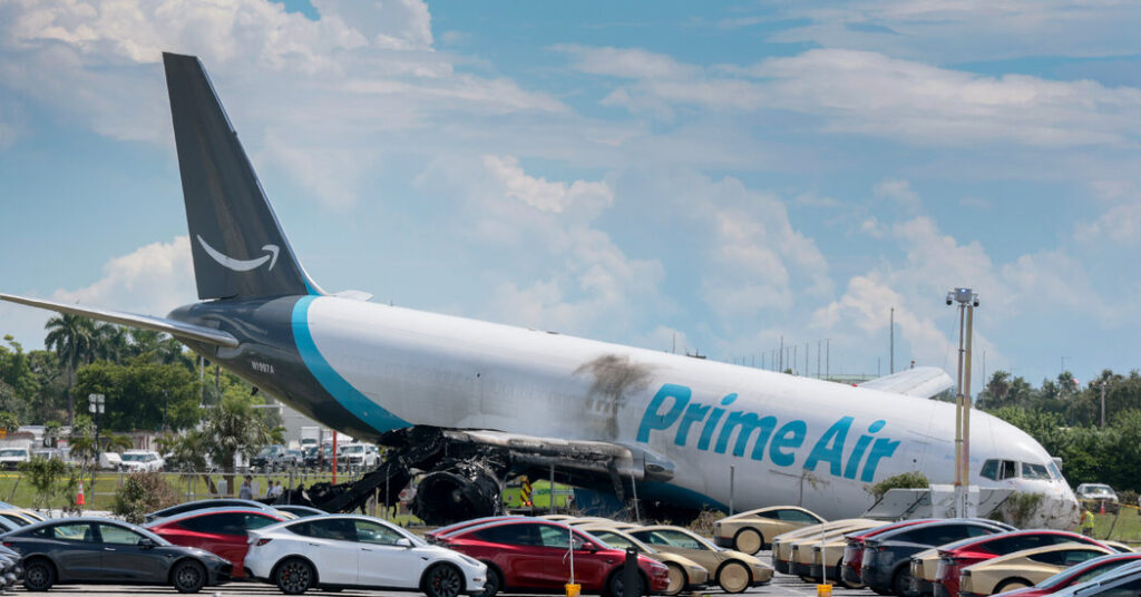 Amazon Suspends Flights With Airline Whose Plane Crashed in Miami