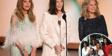 ‘Charlie’s Angels’ vets Kate Jackson, Jaclyn Smith and Cheryl Ladd honor Farrah Fawcett in Emmys 2026 reunion