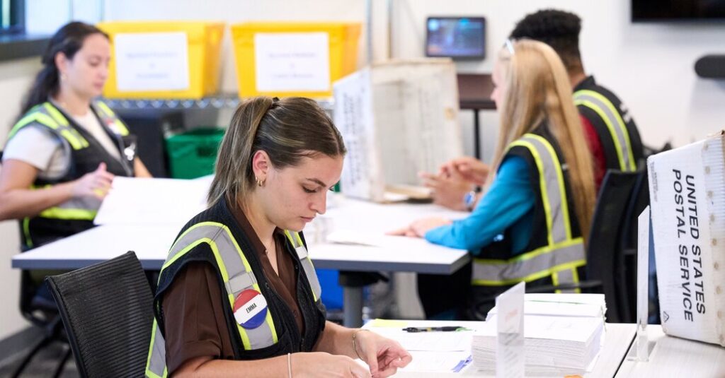 With Trump’s Plans Blocked, States Work to Restore Trust in Mail Voting
