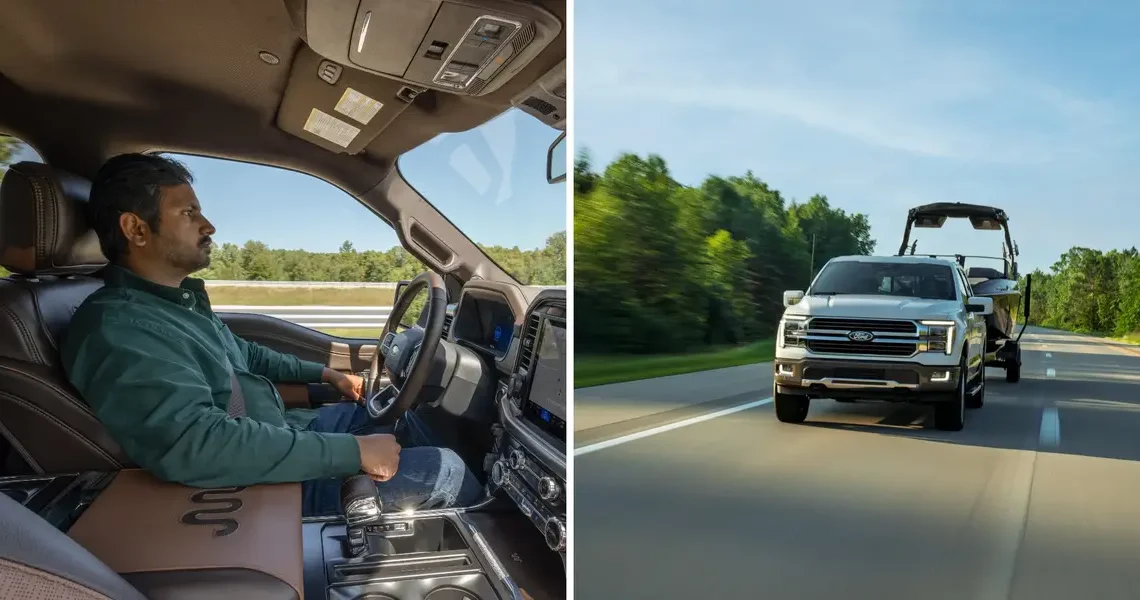 Ford is bringing hands-free driving to people towing boats and campers