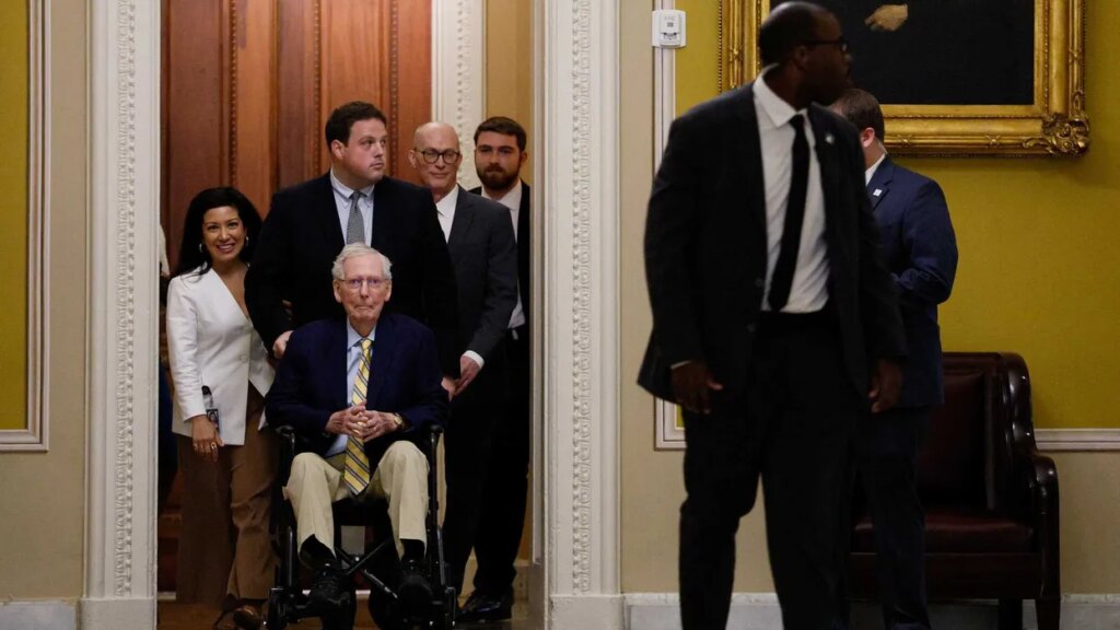 ‘Um what?’ McConnell return comes with eyebrow-raising condition flagged as ‘bigger’ story