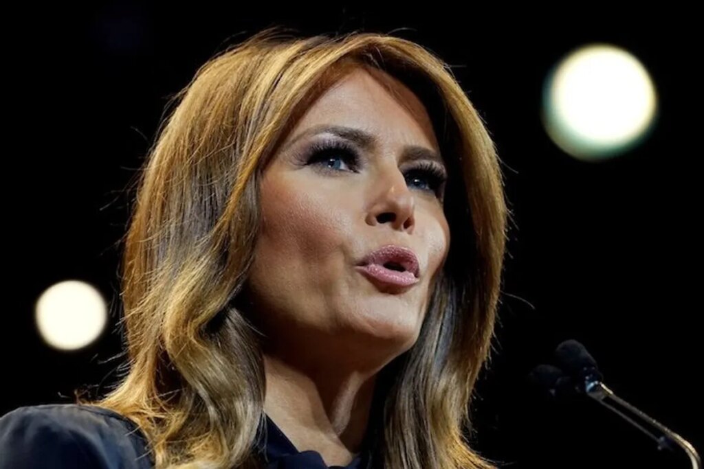 Melania Trump breaks silence on scandal embroiling Don Jr’s wedding