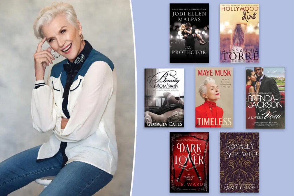 Maye Musk shares her love of romance novels with her daughter
