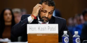 Kash Patel dressed down to his face over his ‘inane, debunked’ remarks