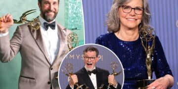 Everything that happened behind the scenes at the 2026 Emmys