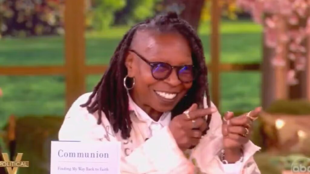 ‘The View’: Whoopi Jokingly Announces She’s Pregnant for Commercial Break