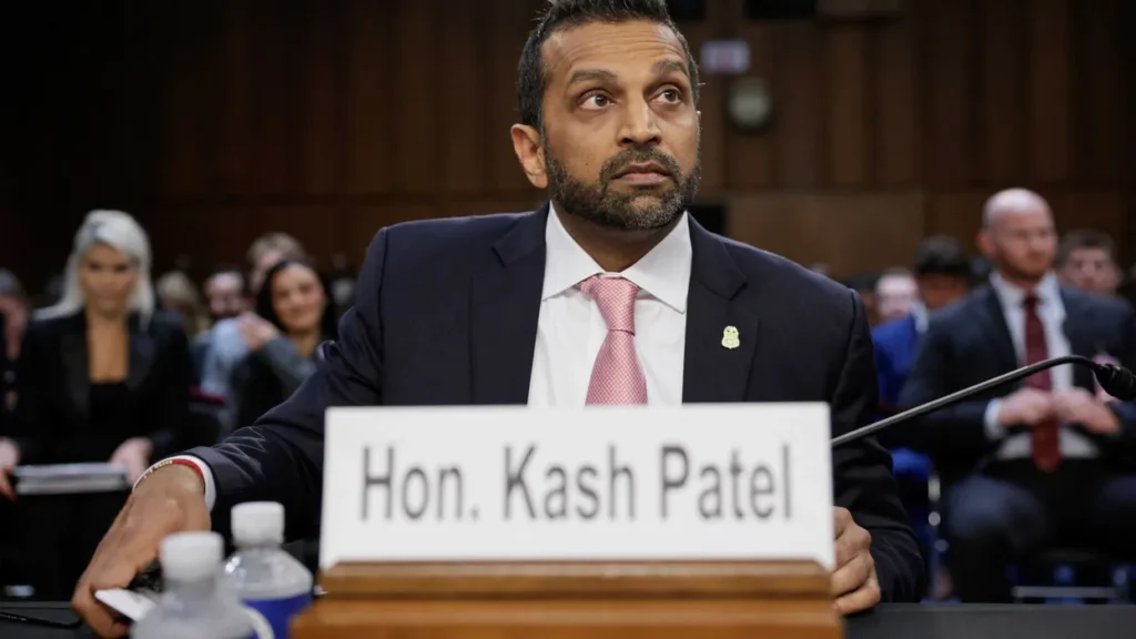 ‘Knock it off! Kash Patel hearing derails as Republican furiously gavels down his attacks