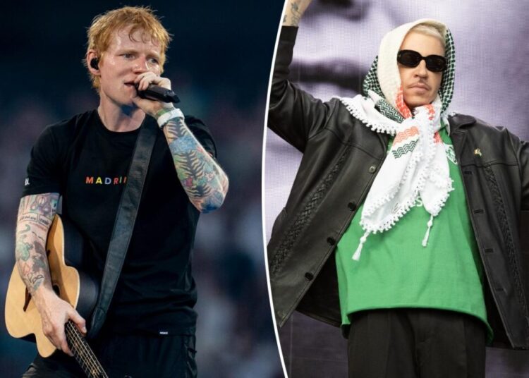 Ed Sheeran addresses Macklemore’s firing from tour over ‘Free Palestine’ speech backlash: ‘I am not complicit’