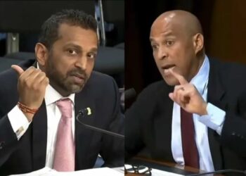 ‘Shut up!’ Chaos at ‘sham’ hearing as Kash Patel tries to cut Dem’s microphone