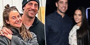 Aaron Rodgers’ exes Shailene Woodley and Olivia Munn bond at Emmys 2026: report