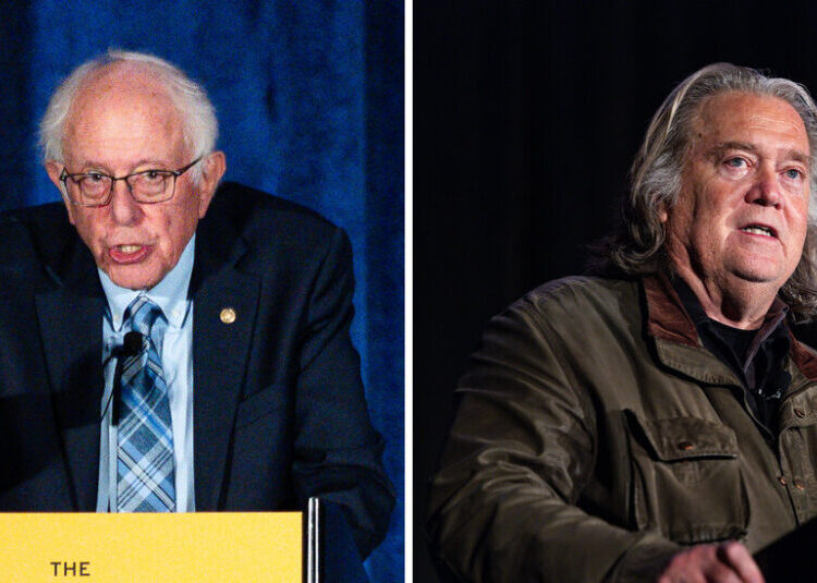 Steve Bannon and Bernie Sanders Demand Tighter Controls on A.I.