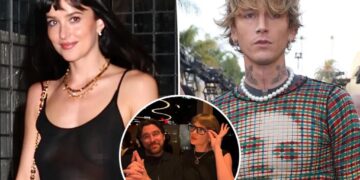 Why Dakota Johnson and Machine Gun Kelly escaped to Taylor Swift’s NYC apartment on date night: ‘They hit it off’
