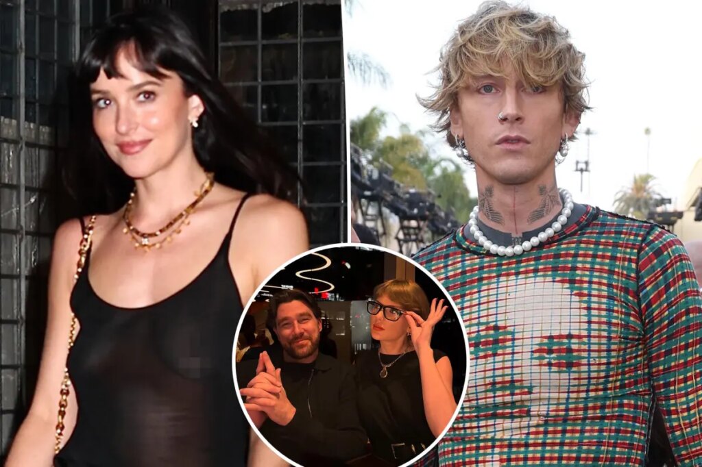 Why Dakota Johnson and Machine Gun Kelly escaped to Taylor Swift’s NYC apartment on date night: ‘They hit it off’
