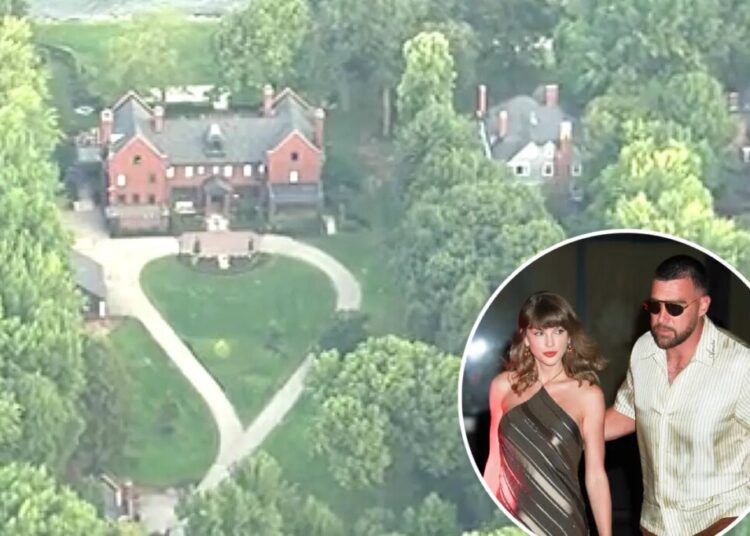 Taylor Swift and Travis Kelce go to extreme measures to keep nosy neighbors away from new Ohio mansion 