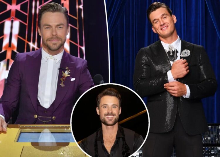 Fans troll Derek Hough after misidentifying Tyler Cameron as ‘Dylan’ during ‘DWTS’ premiere
