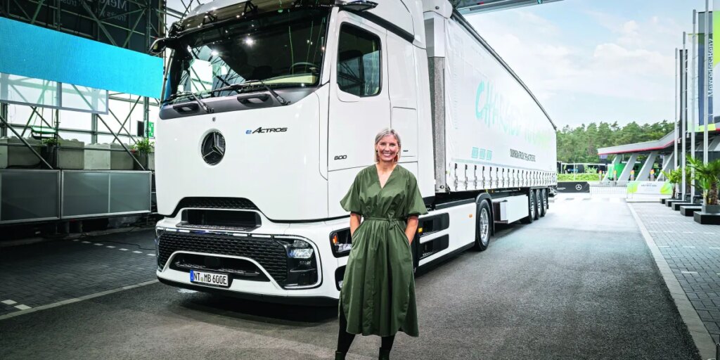 Karin Rådström is steering Daimler Truck in a new direction as the world’s biggest truckmaker faces a growing challenge from China