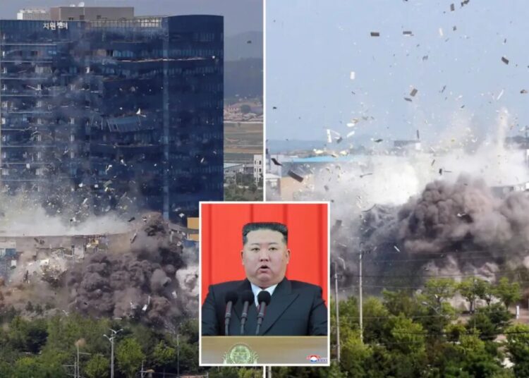 South Korean court orders North Korea to pay $32.5 million for blowing up joint liaison office