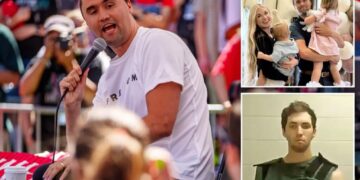 Charlie Kirk’s family takes first steps to filing lawsuit blaming lax security for leaving him ‘helpless’ to assassination