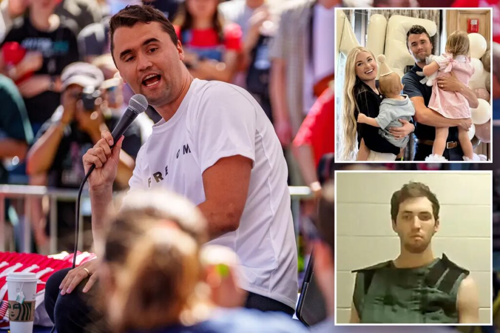 Charlie Kirk’s family takes first steps to filing lawsuit blaming lax security for leaving him ‘helpless’ to assassination