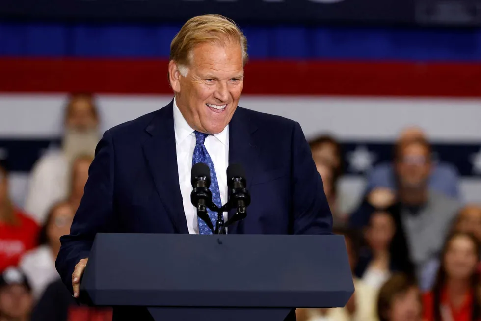 ‘Scared’ MAGA Senate nominee ridiculed as Dem opponent debates empty podium