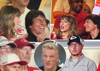 ESPN’s Pat McAfee shares insider details from Taylor Swift and Tom Cruise’s Chiefs suite moment