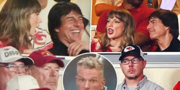 ESPN’s Pat McAfee shares insider details from Taylor Swift and Tom Cruise’s Chiefs suite moment