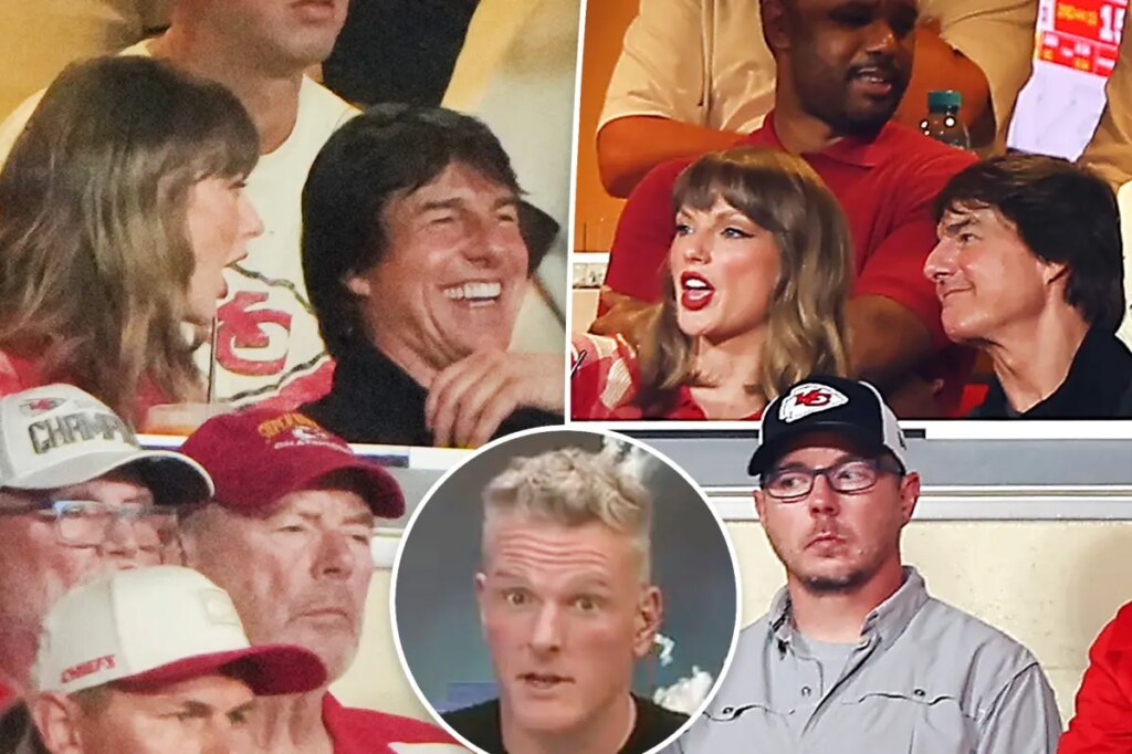 ESPN’s Pat McAfee shares insider details from Taylor Swift and Tom Cruise’s Chiefs suite moment