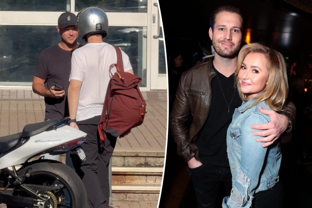 Hayden Panettiere’s ex Brian Hickerson, brother Zach get in motorcycle accident on way home from jail