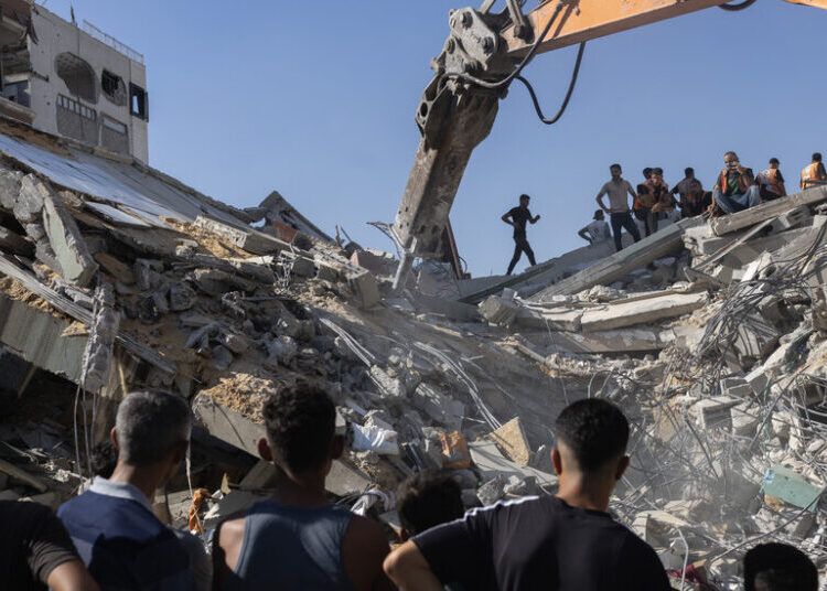 At Least 21 Dead in Gaza After Building Collapse, Officials Say