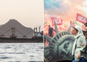 Iran strikes US-contracted ship with American personnel on board: report