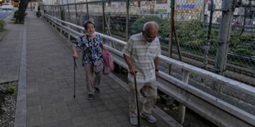 Japan has a problematic age gap: 100,000-plus residents are over 100 and the pension system is buckling