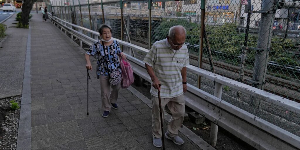 Japan has a problematic age gap: 100,000-plus residents are over 100 and the pension system is buckling