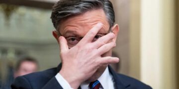 Trump is set to burn — and Mike Johnson’s appalling betrayal can’t save him