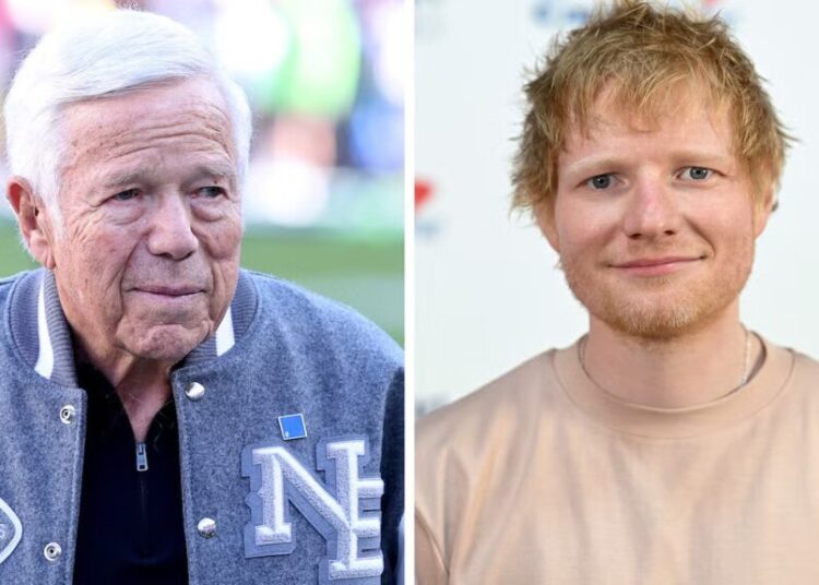 Stadium Owner Robert Kraft Pledges $2 Million to Aid ‘Humanitarian Crisis’ in Gaza Amid Ed Sheeran-Macklemore Blowback