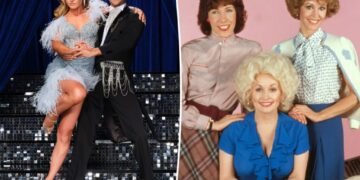Julia Stiles pays tribute to Dolly Parton during ‘Dancing With the Stars’ debut with epic ‘9 to 5’ performance
