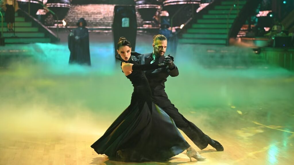 ‘DWTS’ Premiere Night 2: Maura Higgins Stuns Judges With ‘Traitors’-Inspired Foxtrot