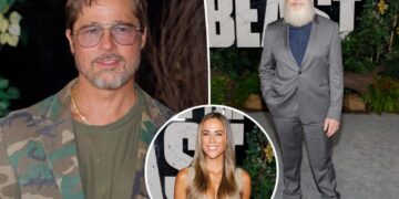 ‘Heart of the Beast’ Global premiere red carpet: Brad Pitt, J.K. Simmons, Jana Kramer and more