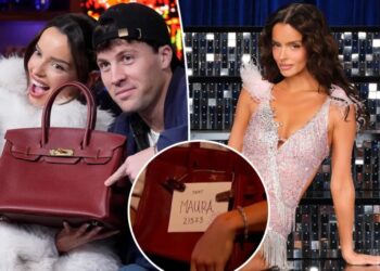 Maura Higgins’ Birkin from ‘Traitors’ co-star Rob Rausch steals the show at ‘DWTS’ — and fans are obsessed