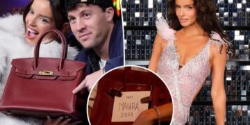 Maura Higgins’ Birkin from ‘Traitors’ co-star Rob Rausch steals the show at ‘DWTS’ — and fans are obsessed