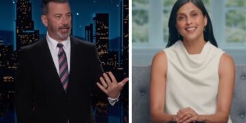 Jimmy Kimmel Edits Usha Vance’s Diaper Bank Ad to Mock Trump’s Age and Suggest Incontinence Issues