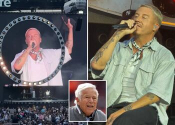 Macklemore called for ‘Free Palestine’ at second MetLife Stadium show after NFL owners were allegedly assured he wouldn’t: report