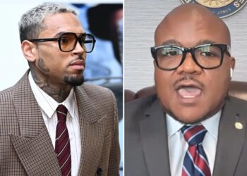 Chris Brown blasts Texas state rep Venton Jones who apologized for honoring him with award