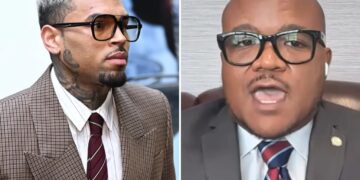 Chris Brown blasts Texas state rep Venton Jones who apologized for honoring him with award