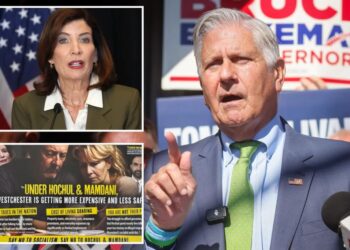 GOP gov candidate Bruce Blakeman ties Hochul to Mamdani in mailers targeting voters outside NYC: ‘Say no to socialism’