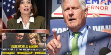 GOP gov candidate Bruce Blakeman ties Hochul to Mamdani in mailers targeting voters outside NYC: ‘Say no to socialism’