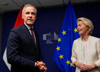 Carney Calls for E.U.-Canada Pact Amid ‘Ferocious Storm’