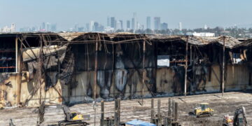 Boyle Heights warehouse company says it’s being unfairly scapegoated for fire and stench