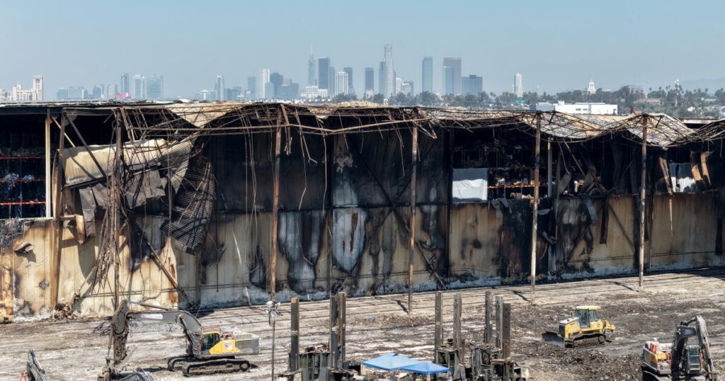 Boyle Heights warehouse company says it’s being unfairly scapegoated for fire and stench
